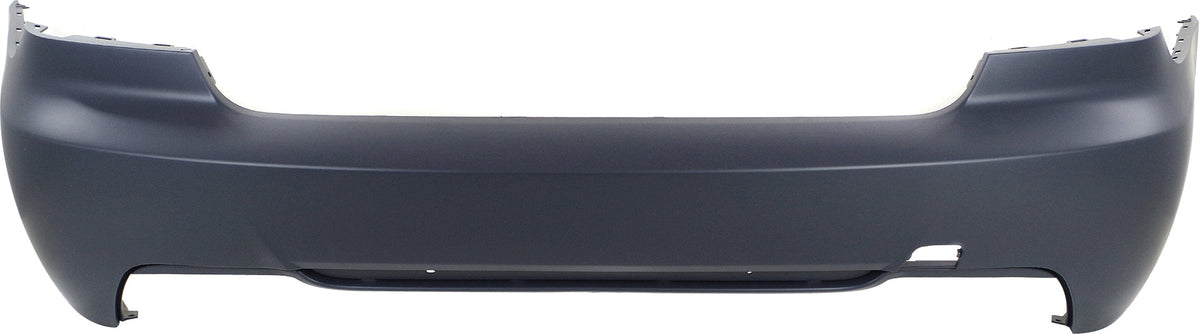 3-SERIES 07-13 REAR BUMPER COVER, Primed, 3.0L Eng., w/ M Package, w/o Park Distance Control Sensor Holes, Convertible/Coupe