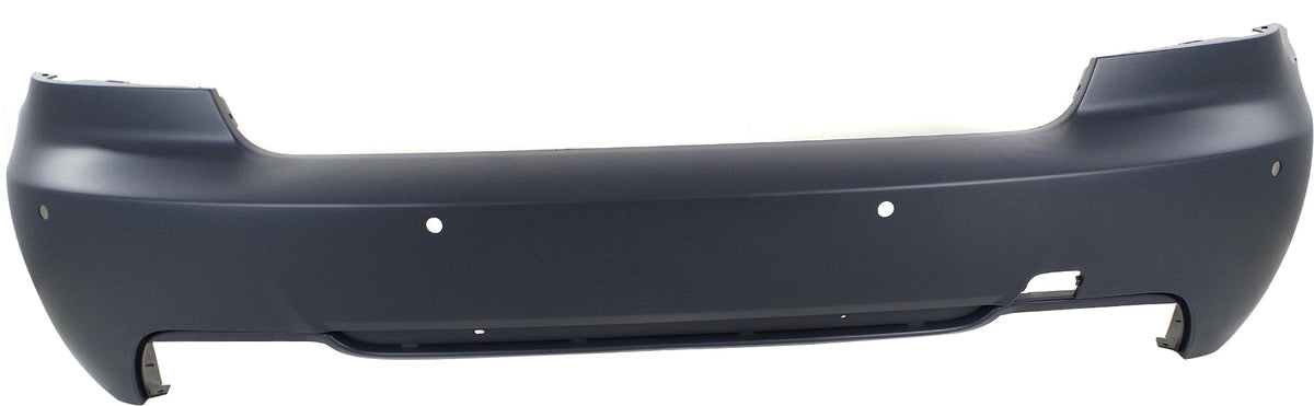 3-SERIES 07-13 REAR BUMPER COVER, Primed, 3.0L Eng., w/ M Package, w/ Park Distance Control Sensor Holes, Convertible/Coupe
