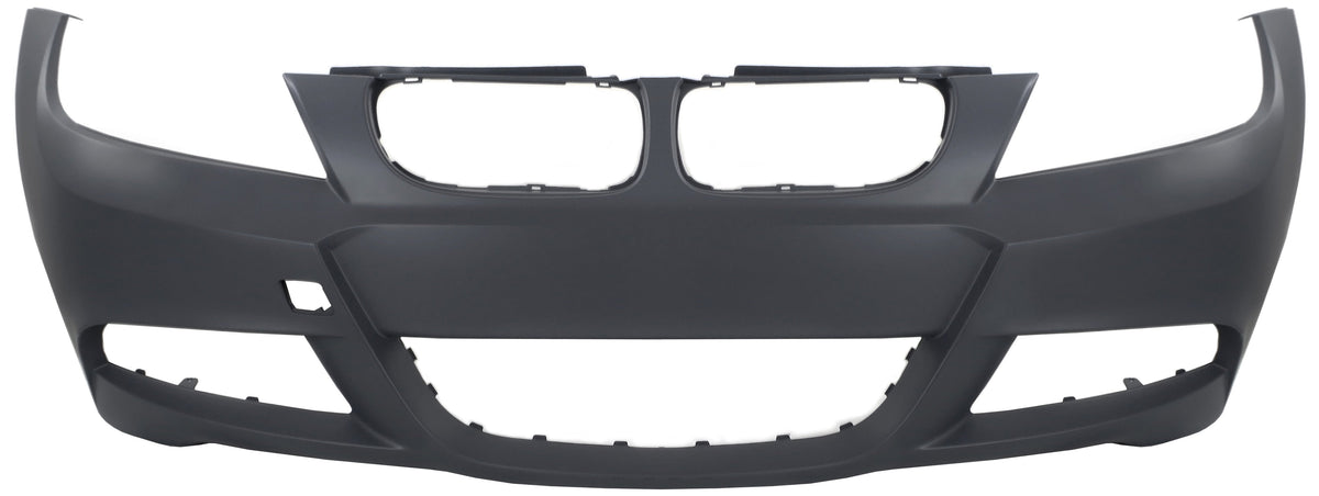 3-SERIES 06-12 FRONT BUMPER COVER, Primed, w/ M Pkg, w/o HLW and PDC Snsr Holes, (Sdn 06-11)/(Wgn 06-12)