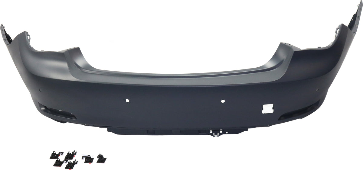 7-SERIES 09-12 REAR BUMPER COVER, Primed, w/o M Pkg, w/ PDC Snsr Holes, (Non-Hybrid 09-12/Hybrid -11-12)