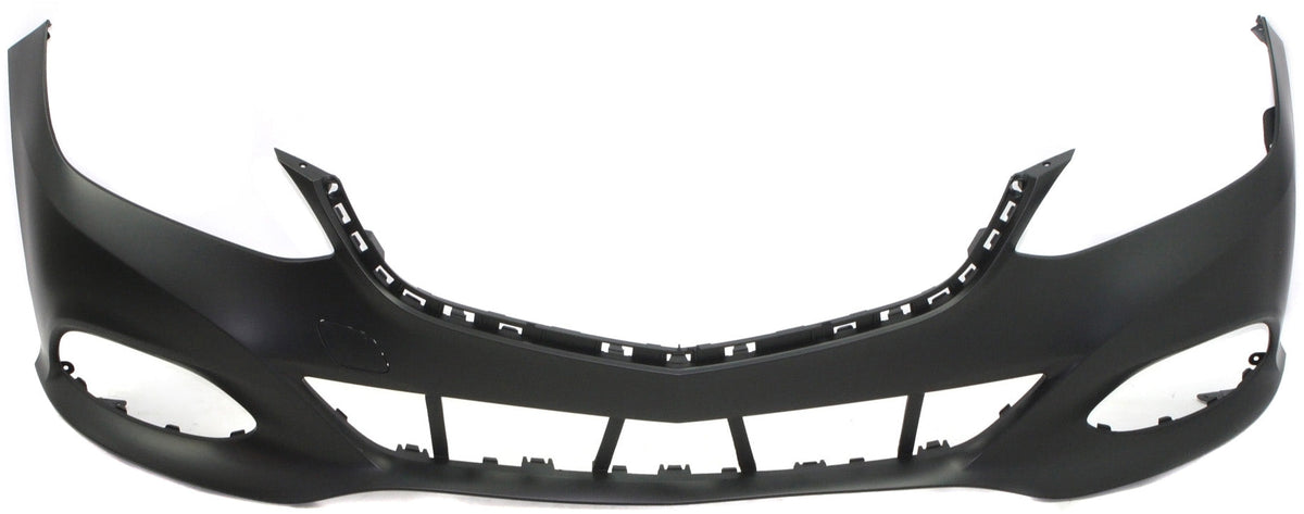 E-CLASS 14-16 FRONT BUMPER COVER, Prmd, w/o AMG Pkg, w/o Parktronic Holes and Insert, Exc E63 Model, Sdn/Wgn
