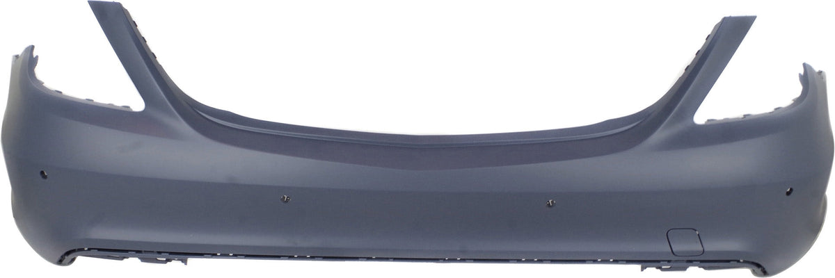 S550/S600 14-17 REAR BUMPER COVER, Primed, w/ AMG Styling Package, Parktronic Holes