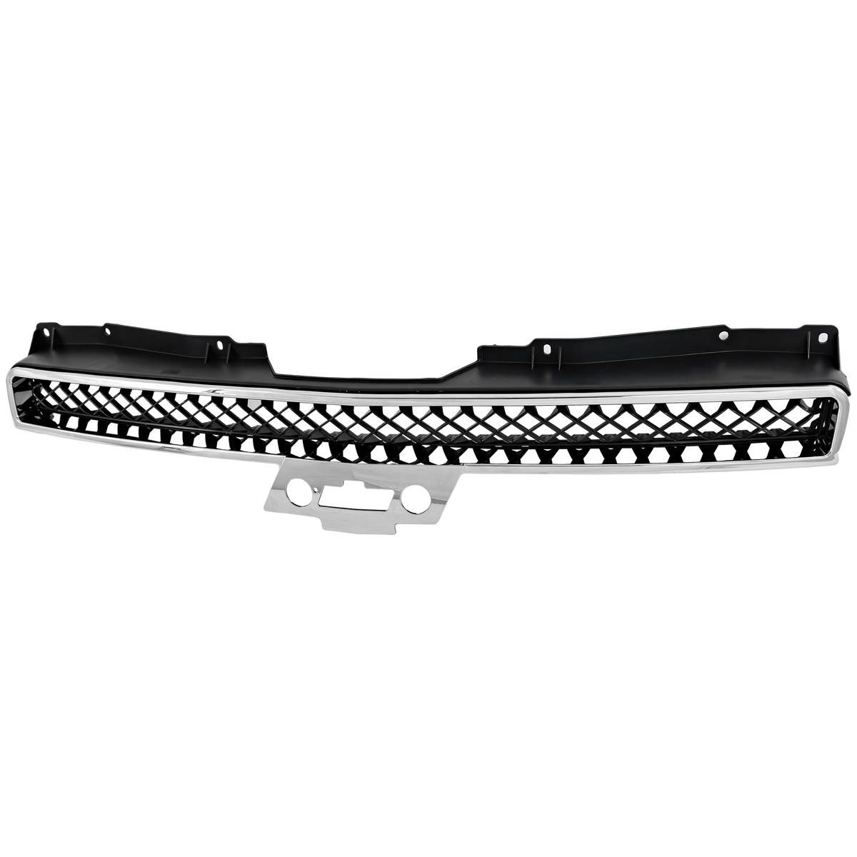 TAHOE 07-14/AVALANCHE 07-13 GRILLE, Upper, Plastic, Chrome Shell/ Black Insert