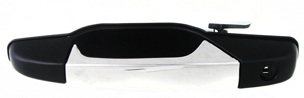 SILVERADO/SIERRA 1500 07-13/2500 HD/3500 HD 07-14 FRONT EXTERIOR DOOR HANDLE LH, Chrome Lvr+Prmd Hsg, w/ Keyhole, Excludes 2007 Classic