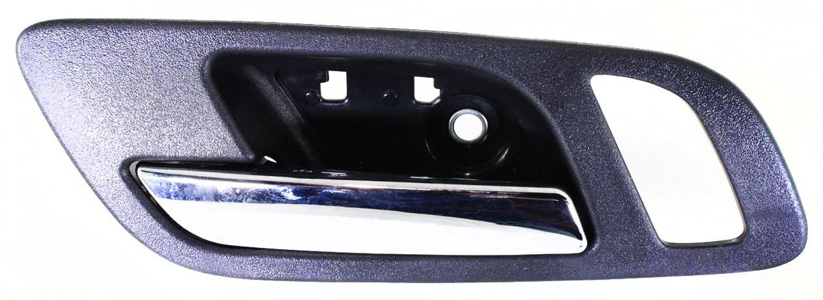 SILVERADO/SIERRA 07-14 FRONT INTERIOR DOOR HANDLE LH, Chrme Lvr and Blk Hsg., w/ Big Hole, Excludes 2007 Classic