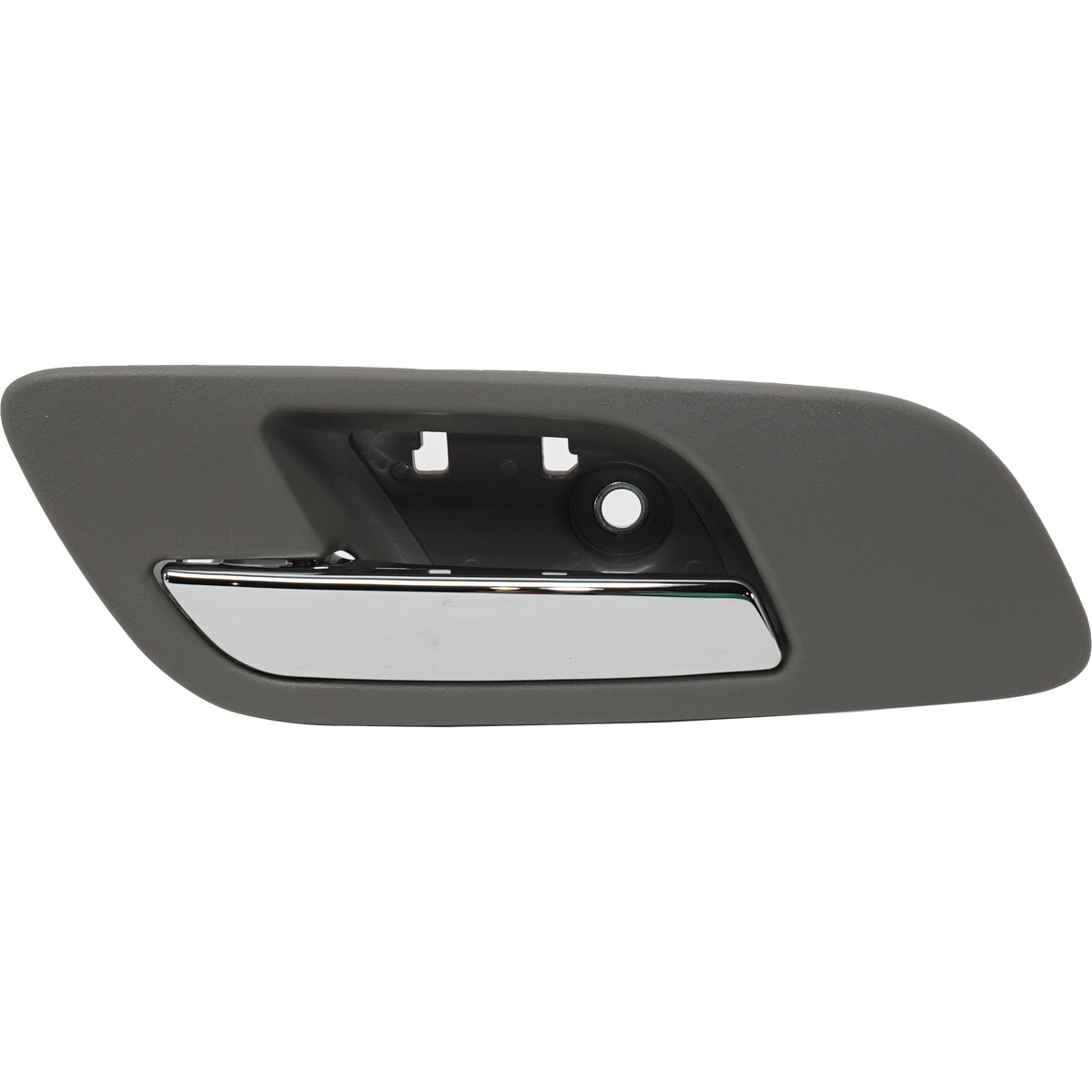 SILVERADO/SIERRA 1500 07-13 / 2500 HD/3500 HD 07-14 FRONT INTERIOR DOOR HANDLE LH, Chrme Lvr and Gray Hsg., w/o Hole, Excludes 2007 Classic