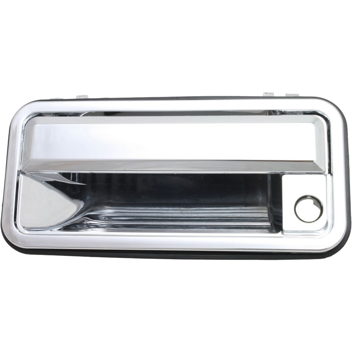 C/K FULL SIZE P/U 88-02 FRONT EXTERIOR DOOR HANDLE LH, All Chrome (Plastic)