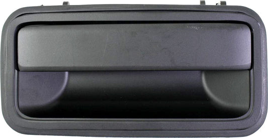 C/K FULL SIZE P/U 92-00 REAR EXTERIOR DOOR HANDLE LH, Shiny Smooth Black (Zinc)