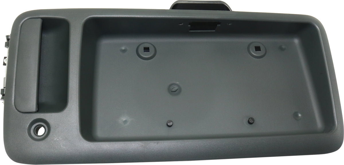 EXPRESS/SAVANA VAN 96-02 REAR EXTERIOR DOOR HANDLE, Back Door, Textured, w/ License Bracket