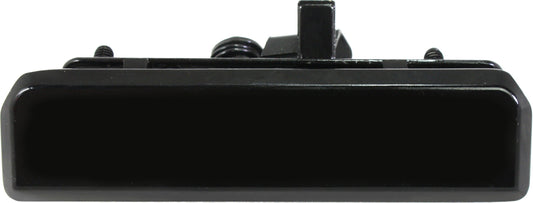 ASTRO/SAFARI 92-05 REAR EXTERIOR DOOR HANDLE, Back Door, Plastic Rod Retainer, Smooth Black, Split Type Door