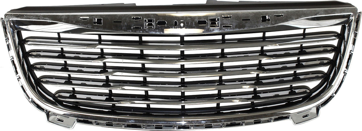 TOWN AND COUNTRY 11-16 GRILLE, Plastic, Chrome Shell/Textured Black Insert