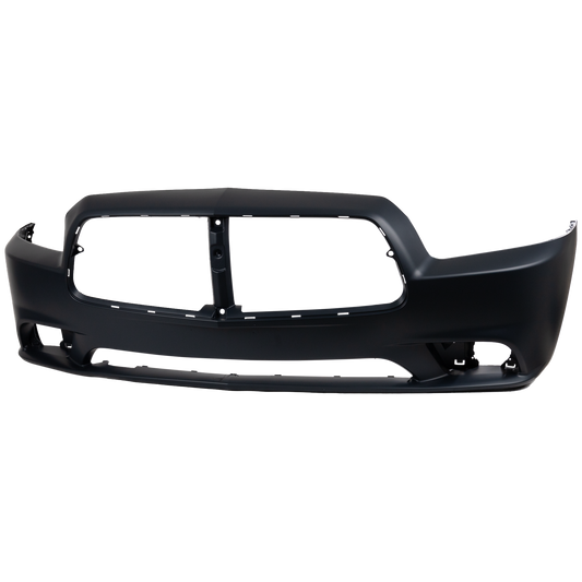 CHARGER 11-14 FRONT BUMPER COVER, Primed, w/ Adaptive Cruise Control - CAPA