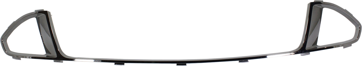 FUSION 11-12 FRONT BUMPER GRILLE MOLDING, Chrome/Black, Sport Model