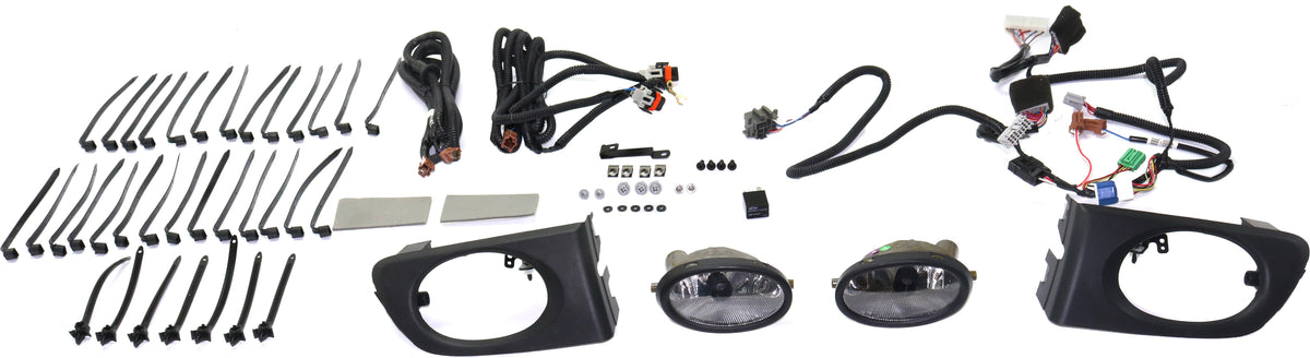 CIVIC 03-03 FRONT FOG LAMP RH AND LH, Assembly, DX/HX Models, Coupe