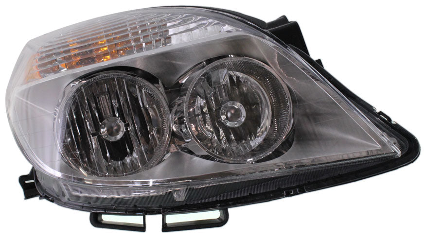 AURA 07-07 HEAD LAMP RH, Assembly, Halogen, To 4-11-07
