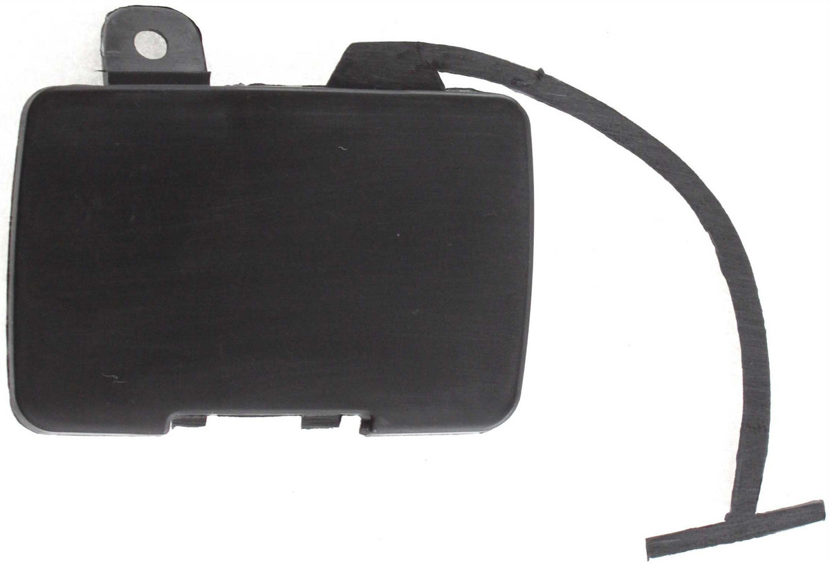 S60 01-04 FRONT BUMPER TOW HOOK RH, Cover, (Exc. R Models), Black