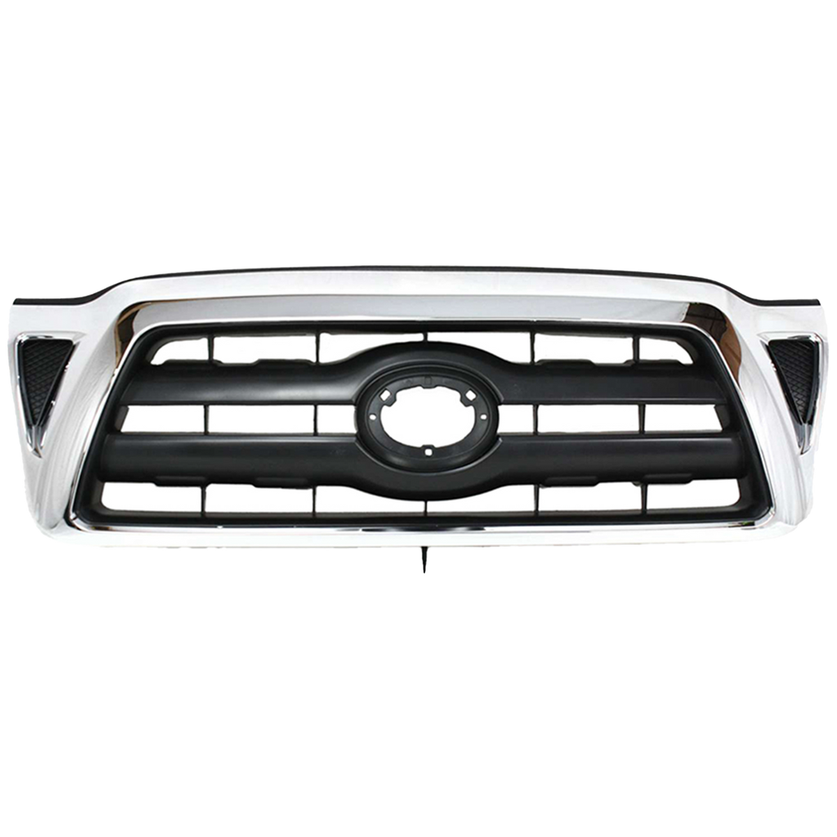 TACOMA 05-08 GRILLE, Chrome Shell/Black Insert