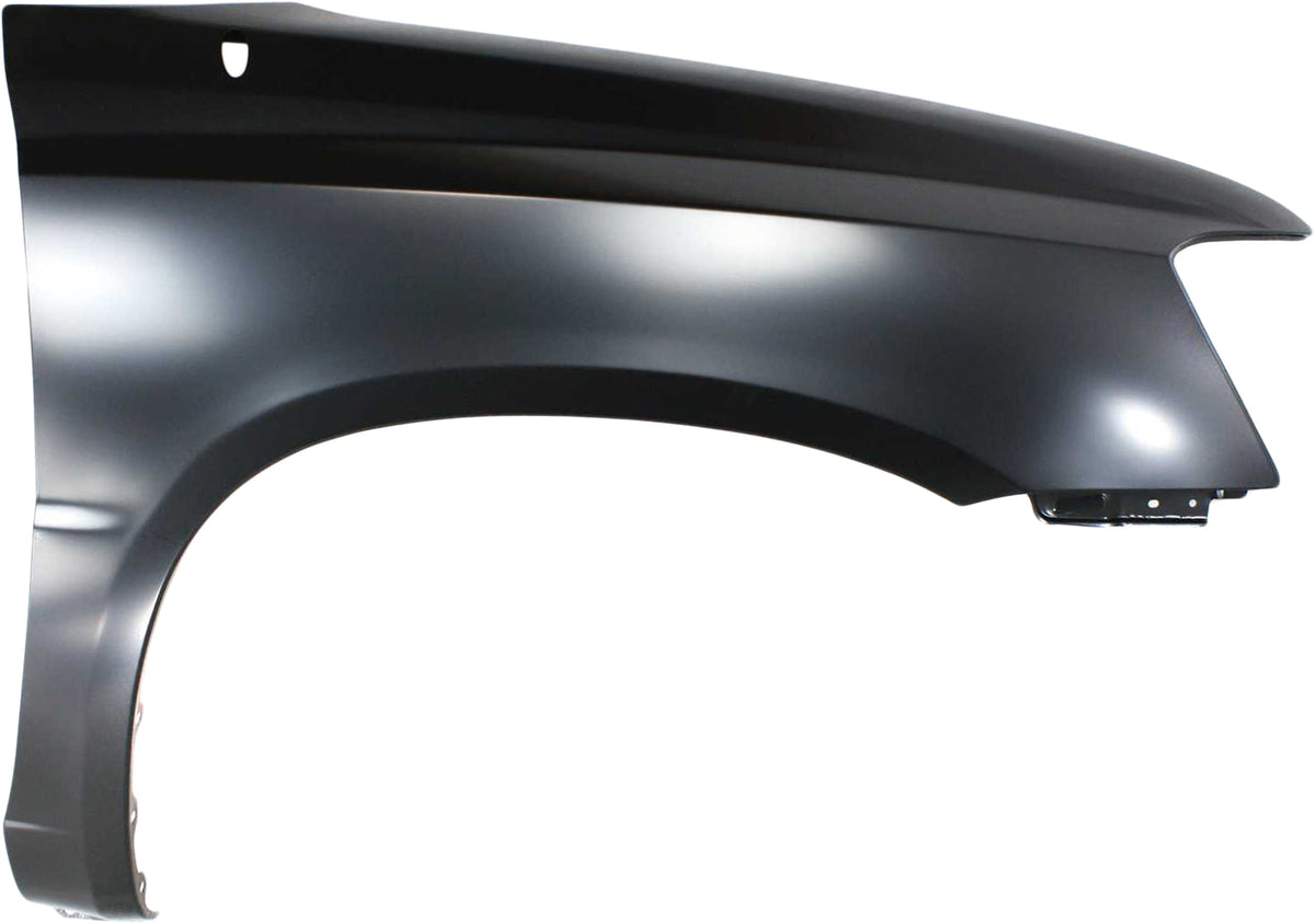 HIGHLANDER 01-07 FRONT FENDER RH, Primed, (Exc. Hybrid Model), w/ Antenna Hole, w/o Lamp Hole
