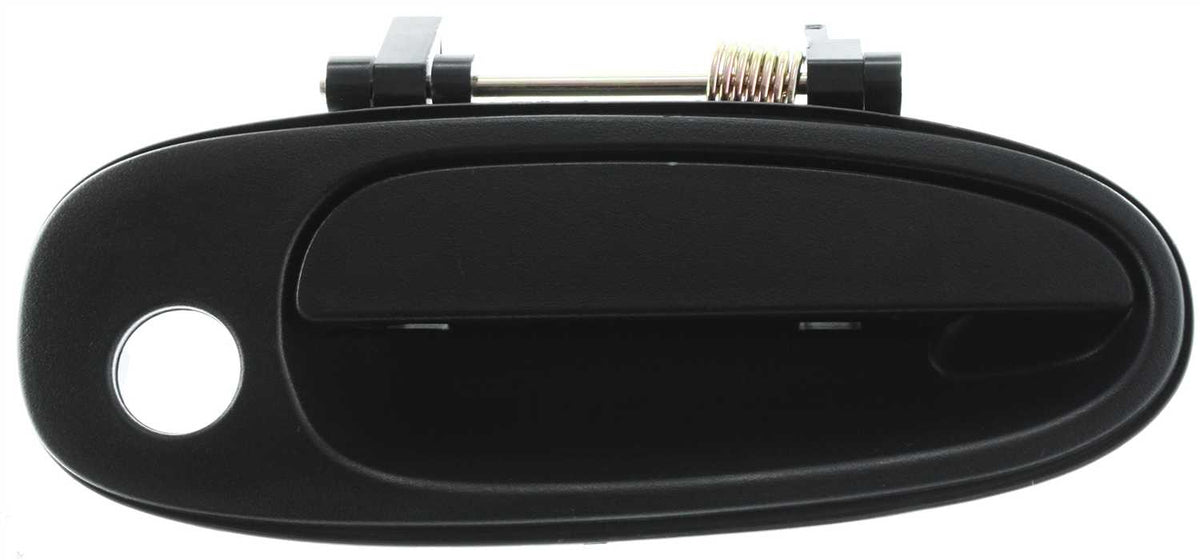 COROLLA 93-97/RAV4 96-00 FRONT EXTERIOR DOOR HANDLE RH, Textured Black, w/ Keyhole, Plastic