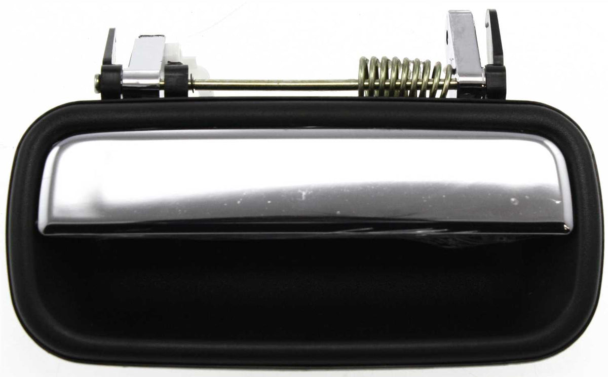 TACOMA 01-04 REAR EXTERIOR DOOR HANDLE RH, Textured Black+Chrome Lever