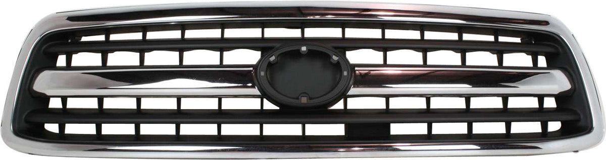 TUNDRA 00-02 GRILLE, Chrome Shell/Painted Black Insert