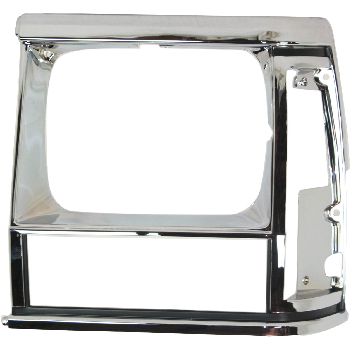 CHEROKEE 91-96 HEAD LAMP DOOR LH, Chrome/BLK trim